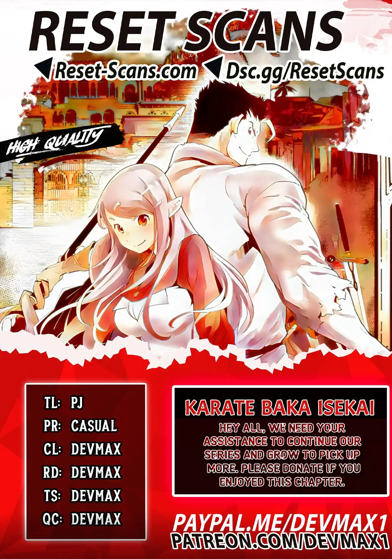 Karate Baka Isekai Chapter 21.1 1